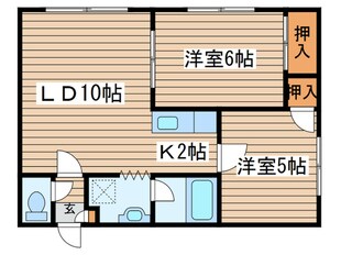 クレスト８７の物件間取画像